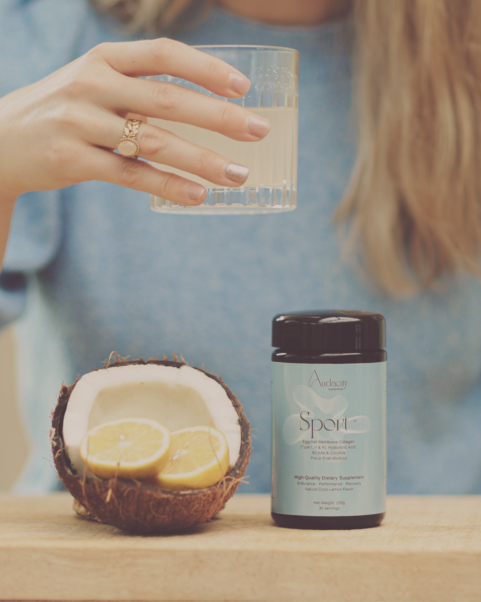 Complément Sport Audacity Supplements au collagène et nutriments pour les articulations